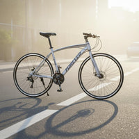 Professional Derailleur System 700C Road Bike Aerodynamic Frame Disc Brake Racing Bike Sealed Bottom Bracket Sports Equipment for Commuters