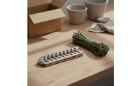 weeding Growth Remover Nylon Rope Foldable Growth Remover Metal