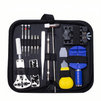 31 Pieces Watch Repair Tool Kit with Case Precision Watch Repair Neatly Arranged Tools for Beginners