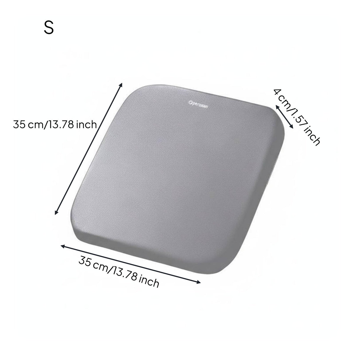 Slow Rebound Memory Foam Seat Cushion Breathable Material Ergonomic Office Chair Cushion Washable Cover for Students, Drivers, Car