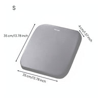 Slow Rebound Memory Foam Seat Cushion Breathable Material Ergonomic Office Chair Cushion Washable Cover for Students, Drivers, Car