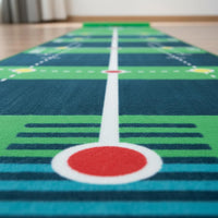 Golf Putting Practice Mat Velvet Surface Portable Putting Green Mat Non-Slip Base Sports Gear for Golfers, Beginners, Home Training