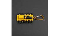 22 Pieces S2 Steel High-Rotational Force Driver Bit Set Long-Lasting Portable Screwdriver Bit Kit High Hardness Anti-Slip for Technicians
