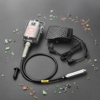 Hanging Rotary Carver High Power Hanging Multifunction Flexible Shaft Engraver for Craftsmen, Woodworkers, Metalworking, Workshop