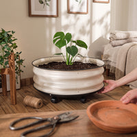 Reptile Enclosure with Wheels Open-Top Tortoise Tub with Casters Turtle Breeding Box Corrugated Reptile Breeding Box for Patio