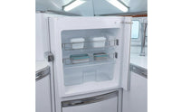 2 Pieces 304 Stainless Steel Adjustable Refrigerator Securing Bar Silver Silvery Finish RV Fridge Bar