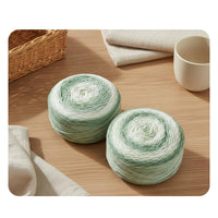 Gradient Milk Yarn Beginner Friendly Milk Yarn Anti-Pilling Crafting Material for DIY Enthusiasts, Beginners, Knitting, Crocheting