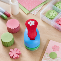 Kamei 5cm Lever-Action Paper Punch for DIY Crafting and Scrapbooking