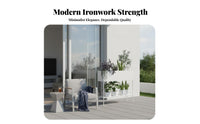 Indoor/Outdoor Use Multi-Tier Plant Stand Floor-Standing Display Rack Space-Saving Design Garden Furniture Weather-Resistant for Gardeners, Apartment Dwellers, Homeowners, Balcony, Patio, Living Room, Entryway