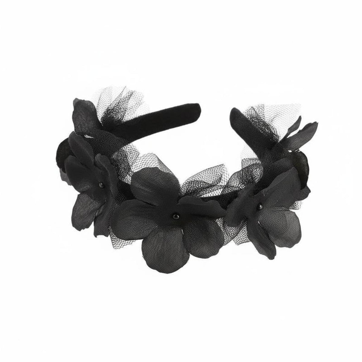 Mesh Specter Hairband Fun Photo Prop Halloween Specter Headband Halloween Headband Lightweight Spooky Headpiece Comfortable Fit