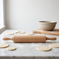 Rolling Pin Polished Wooden Rolling Pin Pastry Roller Sanded Wooden Pastry Roller Classic for Bakers, Dumpling Making