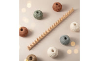 Beginner-Friendly Adjustable Knitting Loom Easy to Use DIY Loom Kit Long-Lasting Wood Construction Adjustable Blanket Creator Reusable for Beginners, Adults, Kids, Home Decor, Gift Making
