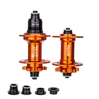 Front and Rear Hub Pair Bearings 32 Hole Lightweight Freewheel Hub for Cyclists, Wheel Building, Trail Riding