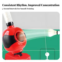 Adjustable Settings Automatic Badminton Serving Machine Easy Installation Badminton Training Machine Holds 15 Shuttlecocks for Home, Outdoor