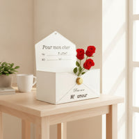 Mail Box with Slot Compact Metal Mail Box Heavy-Gauge for Organizations