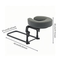 Massage Support with Face Cradle Padded Face Cradle Comfortable Headrest for Therapeutic Prone Positioning Patients
