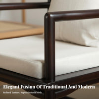 New Chinese design Unfinished Z-Shaped Armchair Modern Design Upholstered Dining Armchair sturdy Wood Legs Indoor Furniture DIY Finish for Interior Designers, Homeowners, Business Owners, Office, Living Room, Reception Area, Kitchen