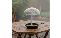Dome Bird Feeder Weatherproof Hanging Bird Feeder Squirrel Resistant Garden Supply for Backyard