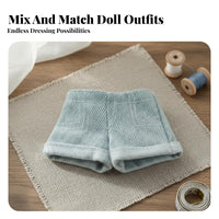 BJD Doll Clothes Doll Outfit Fashionable Miniature Pants for Kids, Display