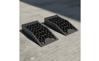 Car Service Ramps Heavy-Duty Car Service Ramp Stable Low Profile Ramps for Home Mechanics, Drivers, Oil Changes, Garage