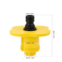 Deck Fill Connector with Key Push-to-Connect Replacement Key Standard Tool for Yachtsmen