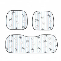 Cute Puppy Design Cartoon Dog Car Seat Cover Set Universal Fit Vehicle Upholstery Guard year-round Automotive Interior Accessory Breathable for motorists, Families, Pet Owners, rstand outine Commuting, trip Trips