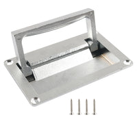 Foldable Hidden Handle for RV and Marine Deck Access