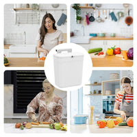 Cabinet Door Trash Can Space Saving Hanging Trash Can Easy to Install Suspended Waste Bin