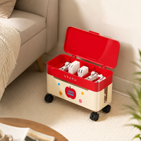 Cord Management Box, Large cord Tidy Box for Home, Ventilated Flip-Top Wire Organiser Box to Conceal Extension Cords