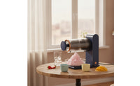 Electric Shaved Ice Machine Compact Shaved Ice Machine Snow Cone Maker Home-Use for Families, Dorm Room