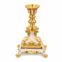 Candlestick Ornate Tabletop Ornament Metal for Decorators