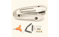Exhaust piping Heat Guard Cover Ventilated Motorcycle Heat Guard with Bracket for Tailpipe Area