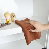 Large Cleaning Cloths and Microfibre Cloth, 70cm x 30cm Microfibre Cloth for Kitchen, High Absorbency Low-Lint Cleaning Cloths for Commercial Use
