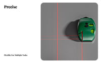 High Precision 90 Degree Level Portable Right Angle Line Double Bubble Levels for Carpenters, Decorators, Wall Alignment, Workshop