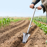Fertilizing with T-Handle Pointed Fertilizer Applicator Ergonomic