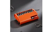 High Hardness S2 Steel Hex Shank Bit Set Rustproof Screwdriver Bit Kit Portable Tool Accessory Color Coded for Automotive Maintenance