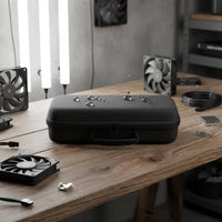 Portable Graphics Card Case Padded GPU Carrying Case Anti-Shock Zippered for Storage