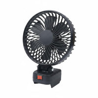 Fan with Adjustable Tilt Cordless Brushless Motor Fan Compact for Camping, Emergencies