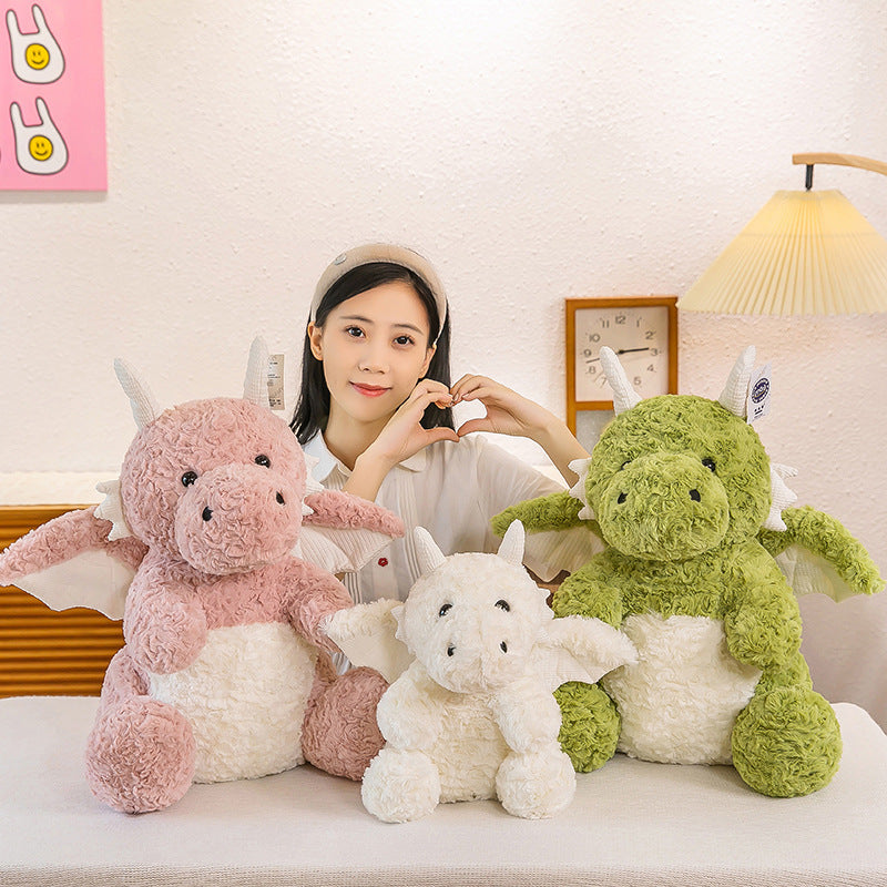 Cute Dinosaur Plush Toy Stuffed Animal Pillow for Kids Birthday Gift
