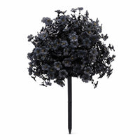 Outdoor Floral Stake with Ground Insert Seasonal Artificial Flower Stake Gothic Artificial Floral Arrangement with Ground Spike Weather-Resistant for Planter, Lawn, Halloween