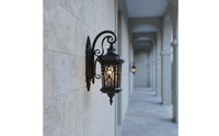European Outdoor Wall Light Vintage Wall Lantern Rustproof Exterior Porch Light for Patio