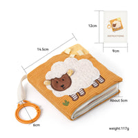 Montessori Baby Cloth Book for Early Education