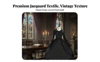 Gothic Lolita Dress Vintage Design D Lolita Design Gown Bow Accent Medieval Princess Gown for History Enthusiasts, Masquerade Balls