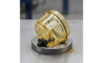 Transparent Oil Water Separator Cup Drain Spigot Kitchen  Tool  Knob Liquid Container