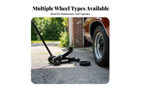 Floor Jack Replacement Wheel Thickened Design Jack Replacement Wheel Strong Load Capacity Heavy Duty Swivel Caster