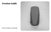 High-End Electric Scooter Saddle Comfortable Cushion E-Scooter Replacement Seat Ergonomic Design for DIY Enthusiasts, Adults, City Commuting