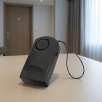 Anti-Theft Portable Door Alarm Compact Door Handle Alarm Battery Powered Home Security Device Lightweight