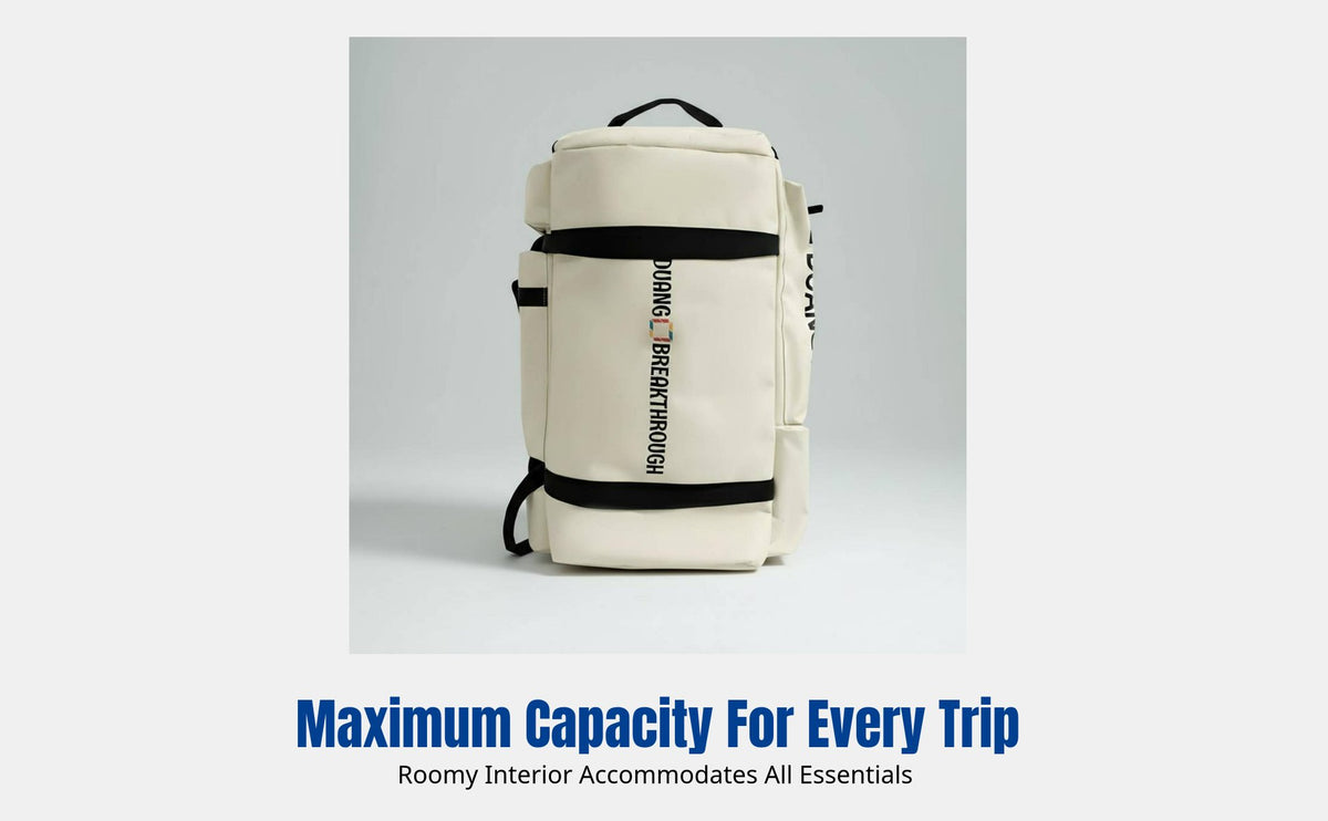 Travel Backpack with Wet/Dry Separation, Large Capacity, Unisex Sports Duffel, Outdoor Gym Bag