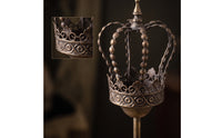 Candle Holder with Crown Top