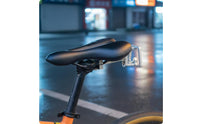 304 Stainless Steel Bike Rear Rack Mount Adapter Universal Fit Cycle Saddle Bag Mount Easy to Install for Commuting, Cycling